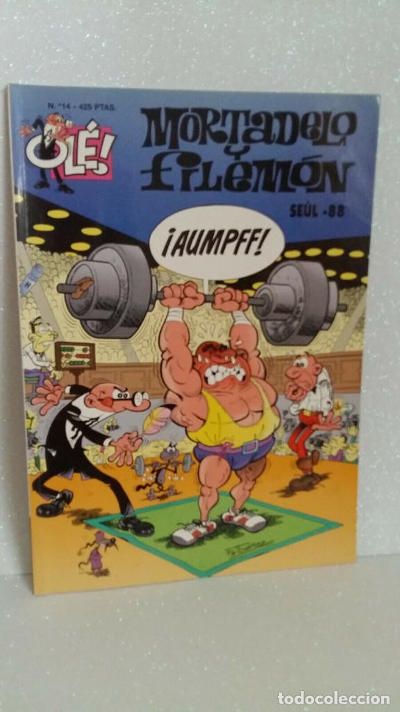 Tebeos: MORTADELO Y FILEMON N&ordm; 14 SEUL 88 - Foto 1