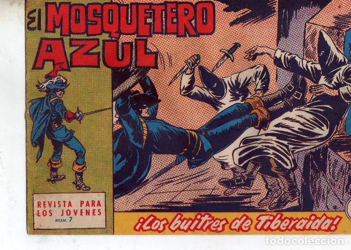 Tebeos: EL MOSQUETERO AZUL N&ordm; 7 - Foto 1