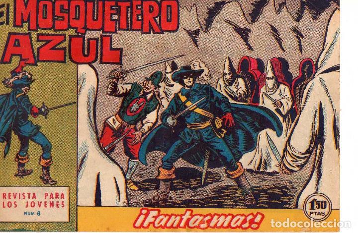 Tebeos: EL MOSQUETERO AZUL N&ordm; 8 - Foto 1