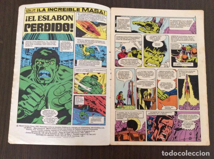 Tebeos: LA MASA BRUGUERA N&Uacute;MERO 1 - Foto 2