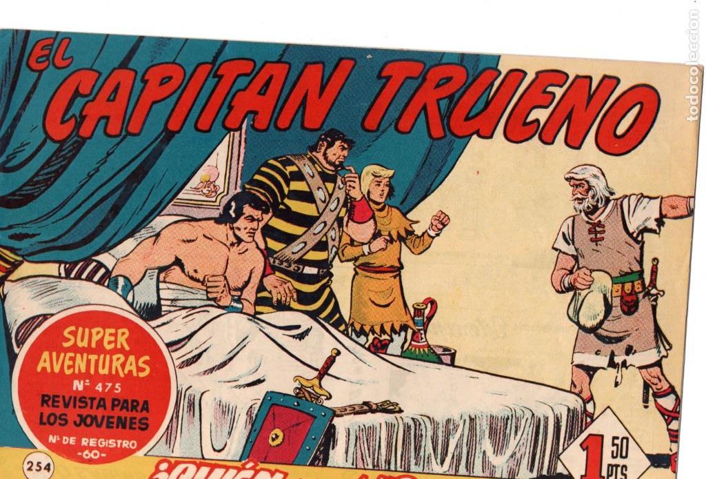 Tebeos: EL CAPITAN TRUENO N&ordm; 254 - ORIGINAL - Foto 1