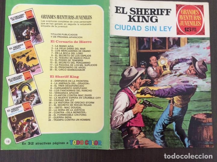 Tebeos: EL SHERIFF KING 1 EDICI&Oacute;N N&uacute;mero 18 - Foto 19