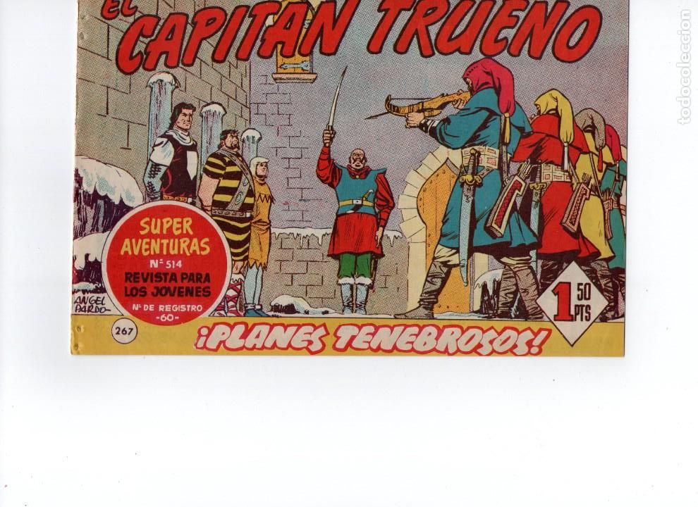 Tebeos: EL CAPITAN TRUENO N&ordm; 267 - ORIGINAL - Foto 1