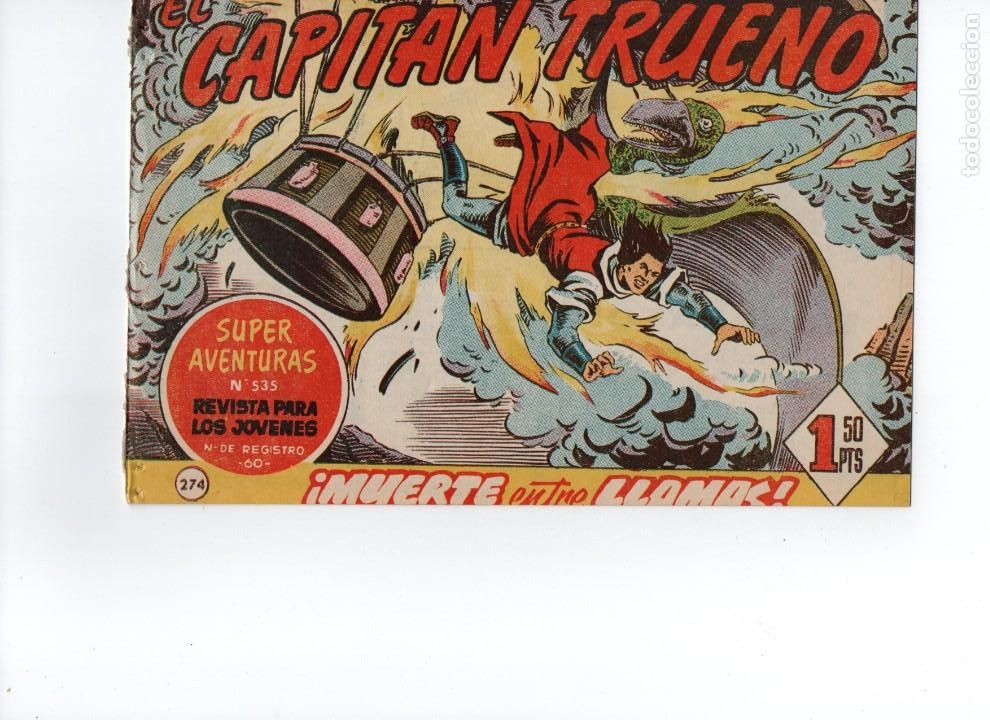 Tebeos: EL CAPITAN TRUENO N&ordm; 274 - ORIGINAL - Foto 1