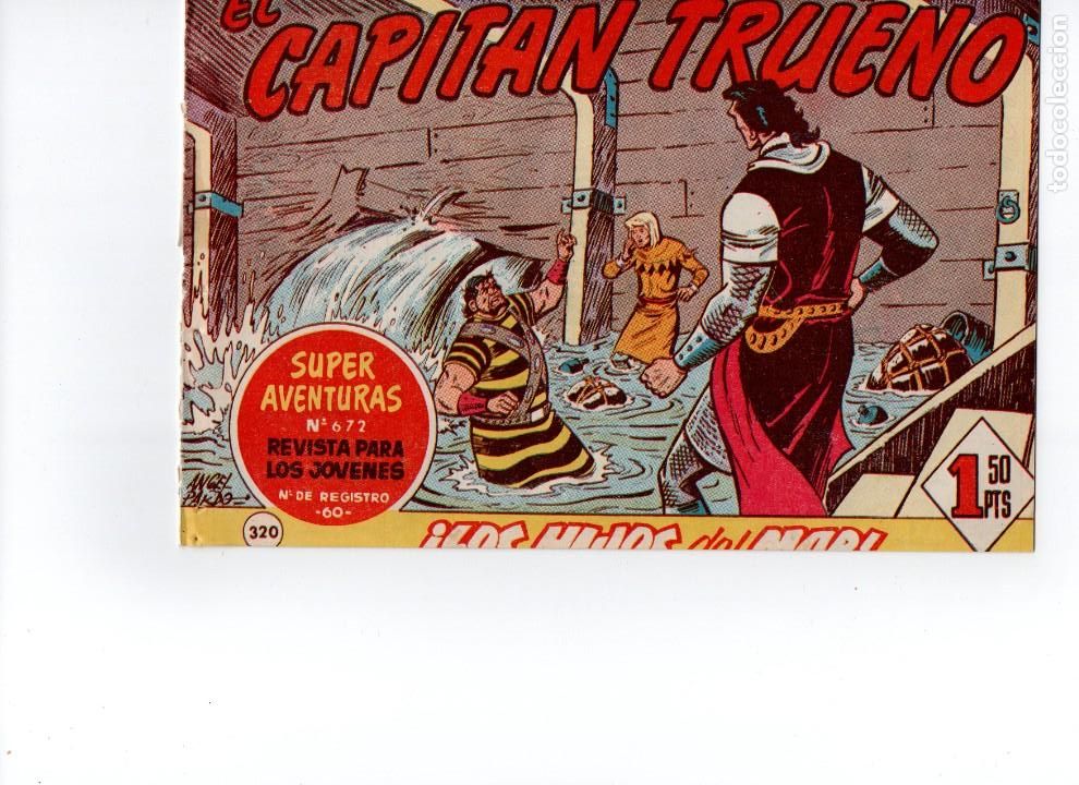 Tebeos: EL CAPITAN TRUENO N&ordm; 320 - ORIGINAL - Foto 1