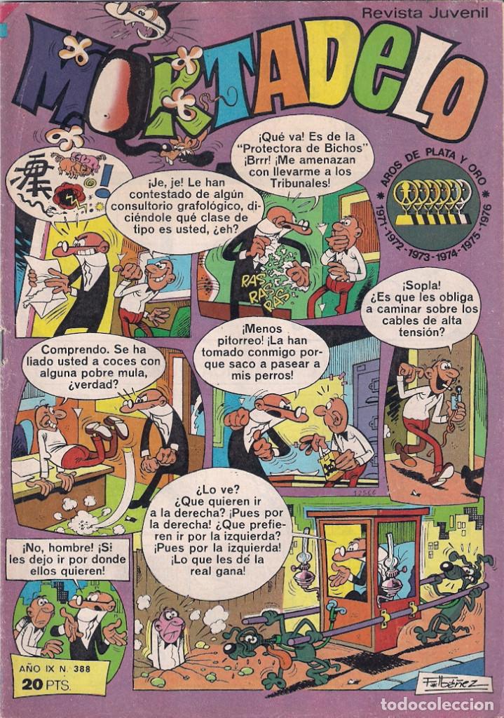Tebeos: Mortadelo Semanal n&ordm; 388 - Foto 1