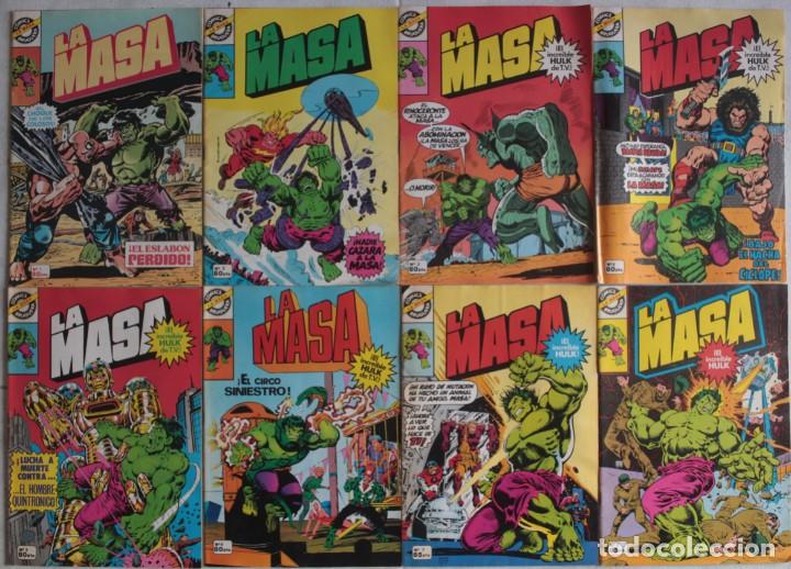 Tebeos: Lote de 8 comics La Masa / N&ordm; 1 al 8 / Bruguera - ref.100 - Foto 1