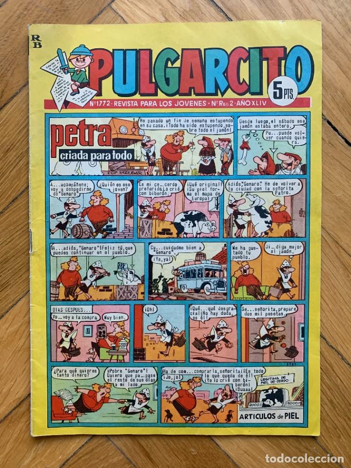 Tebeos: Pulgarcito 1772 - D1 - Foto 1