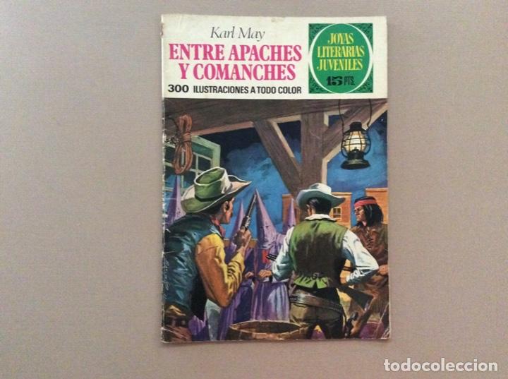 Tebeos: JOYAS LITERARIAS JUVENILES 1 EDICI&Oacute;N CON LABERINTO 36 ENTRE APACHES Y COMANCHES