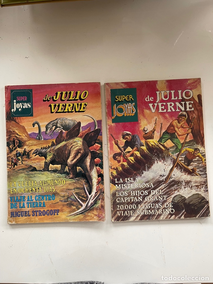 Tebeos: Super Joyas Julio Verne n&ordm; 4 y 5 - Foto 1