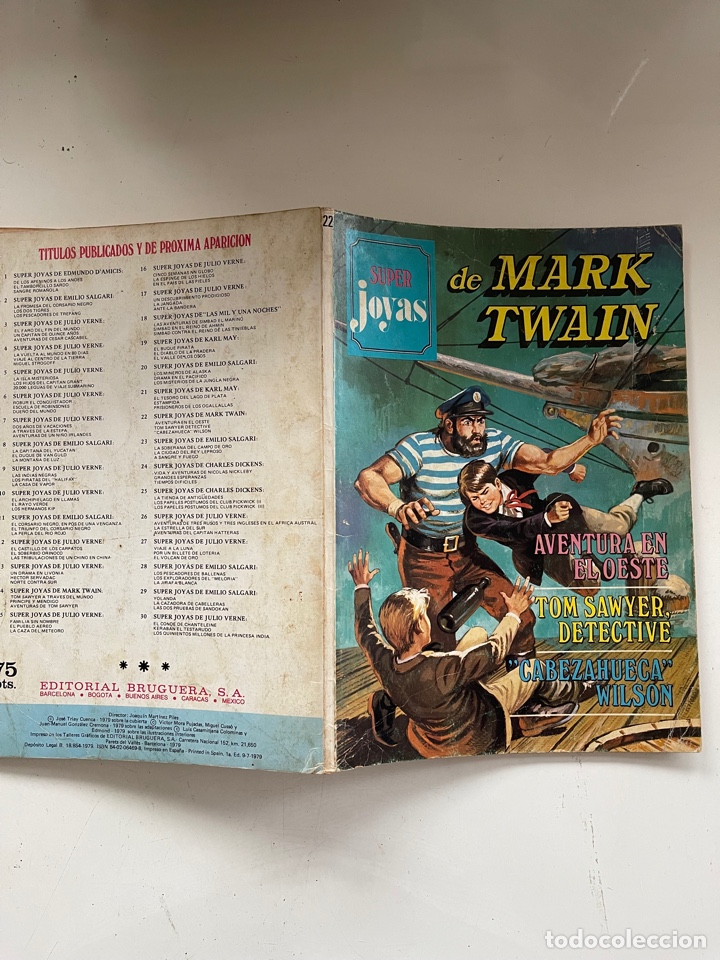 Tebeos: Super Joyas Mark Twain n&ordm;22 - Foto 3