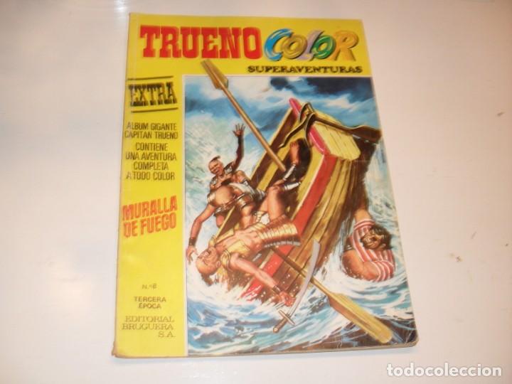 Tebeos: trueno color extra 8,tercera epoca.editorial bruguera,a&ntilde;o 1978.