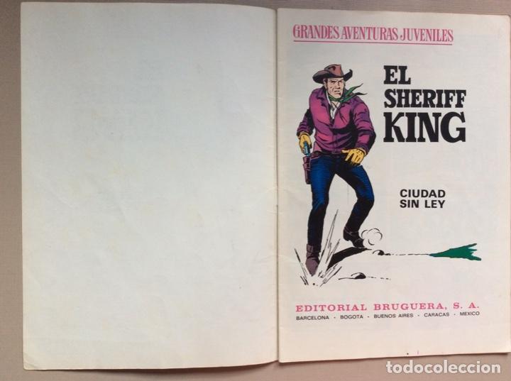 Tebeos: SHERIFF KING N&Uacute;MERO 18 CIUDAD SIN LEY - Foto 2