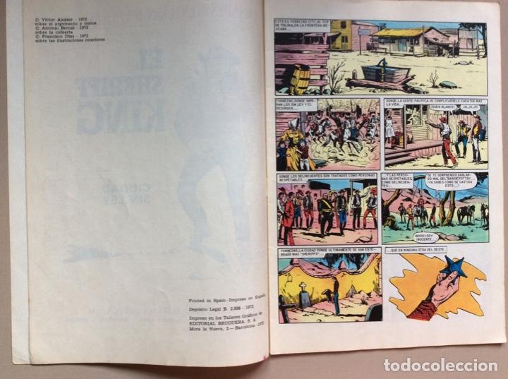 Tebeos: SHERIFF KING N&Uacute;MERO 18 CIUDAD SIN LEY - Foto 3