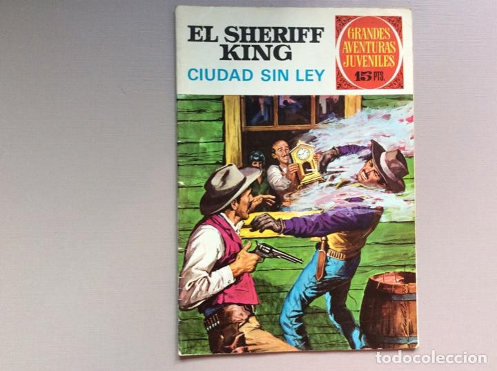 Tebeos: SHERIFF KING N&Uacute;MERO 18 CIUDAD SIN LEY - Foto 1