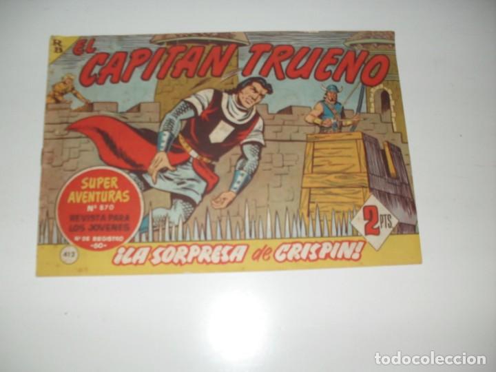 Tebeos: el capitan trueno 412.original.editorial bruguera,año 1956. - Foto 1 - 288149263