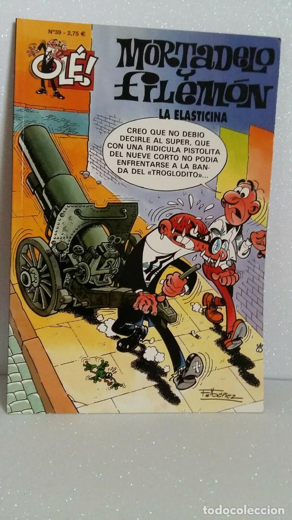 Tebeos: MORTADELO Y FILEMON N&ordm;39 LA ELASTICINA - Foto 1