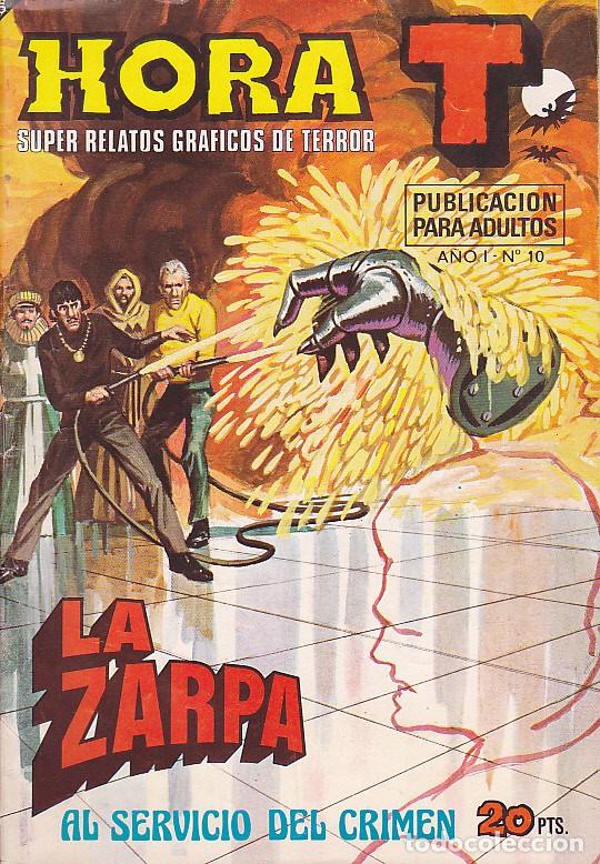 BDs: COMIC COLECCION HORA T SUPER RELATOS GRAFICOS DE TERROR N&ordm; 10