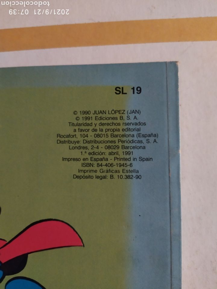 Tebeos: Super lopez bruguera primera edicion - Foto 3