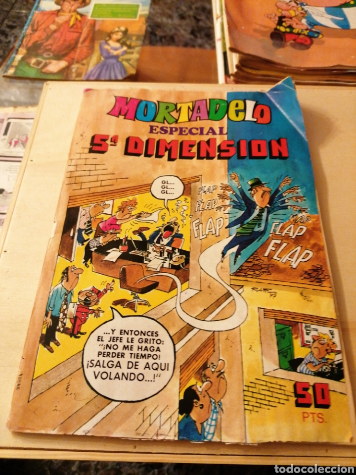 Tebeos: C&oacute;mic mortadelo 5 dimension - Foto 1