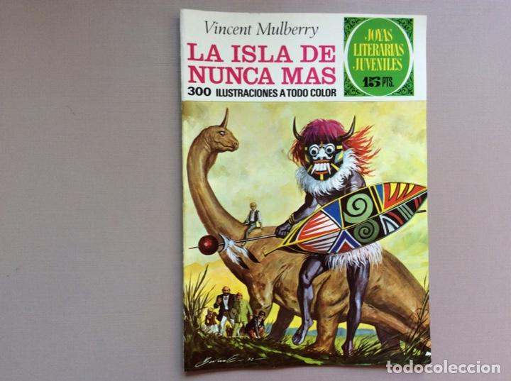 Tebeos: JOYAS LITERARIAS JUVENILES EDICI&Oacute;N 1 N&Uacute;MERO 59 LA ISLA DE NUNCA MAS