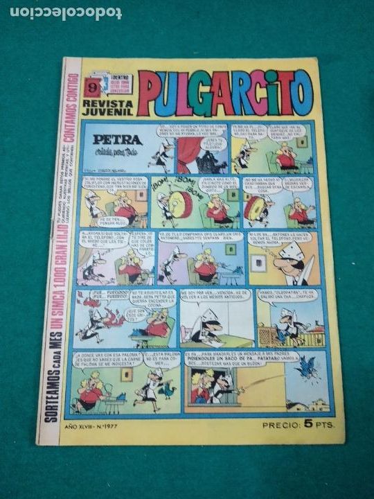 Tebeos: PULGARCITO N&ordm; 1977 - Foto 1