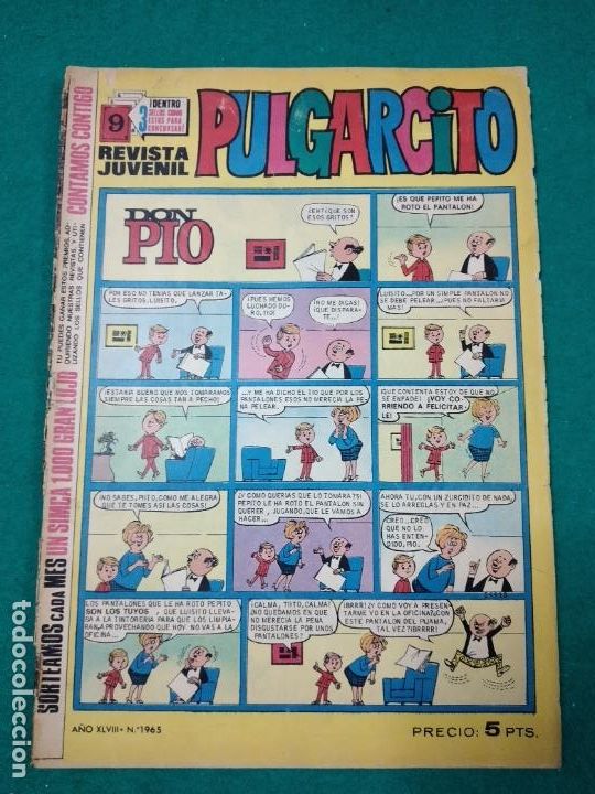 Tebeos: PULGARCITO N&ordm; 1965 - Foto 1