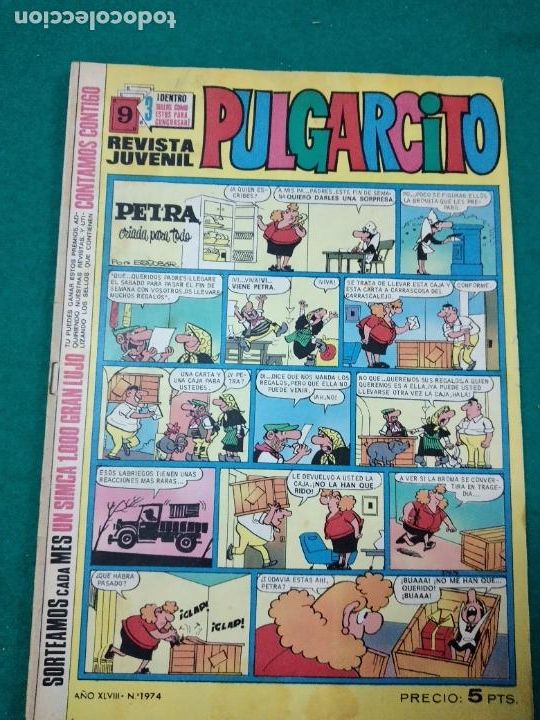 Tebeos: PULGARCITO N&ordm; 1974 - Foto 1