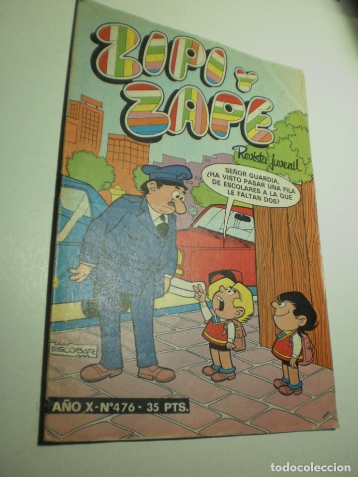 Tebeos: zipi y zape n&ordm; 476 1981 (en estado normal) - Foto 1