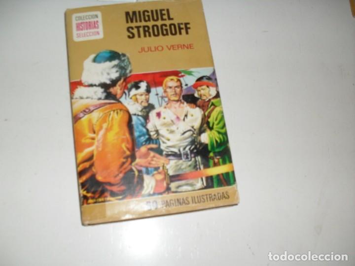 Giornalini: historias seleccion miguel strogoff.editorial bruguera,a&ntilde;o 1958.