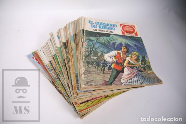 Tebeos: Colección Completa Joyas Literarias Juveniles- El Corsario de Hierro del 1 al 58-Bruguera 1º Edición - Foto 2 - 290542438