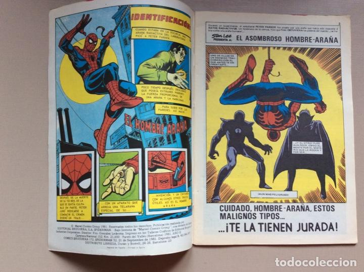 Tebeos: Spider-Man Bruguera Spiderman N&uacute;mero 32 - Foto 2