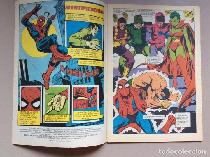 Tebeos: Spider-Man Bruguera Spiderman N&uacute;mero 33 - Foto 2