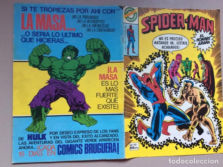 Tebeos: Spider-Man Bruguera Spiderman N&uacute;mero 33 - Foto 3