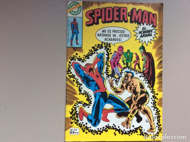 Tebeos: Spider-Man Bruguera Spiderman N&uacute;mero 33 - Foto 1