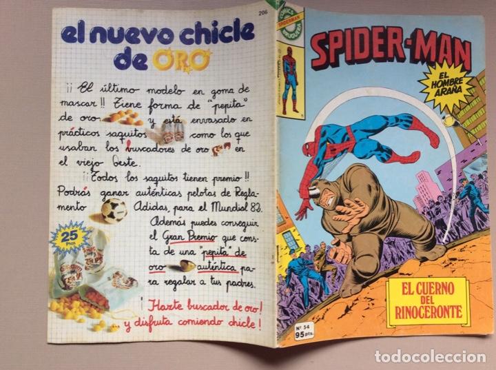 Tebeos: Spider-Man Bruguera Spiderman N&uacute;mero 54 - Foto 4