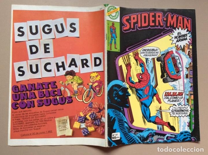 Tebeos: Spider-Man Bruguera Spiderman N&uacute;mero 61 - Foto 5