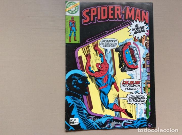 Tebeos: Spider-Man Bruguera Spiderman N&uacute;mero 61 - Foto 1