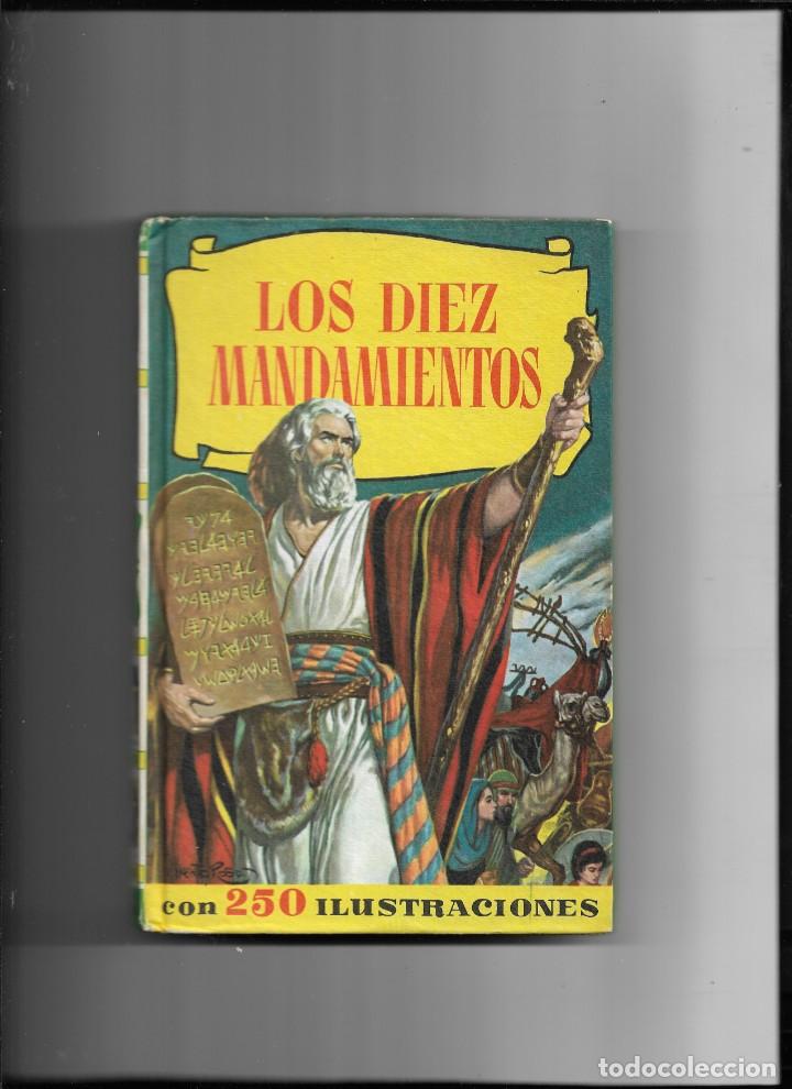 LOS DIEZ MANDAMIENTOS, DIBUJANTE TOMAS MARCO COLECCIÓN HISTORIAS AÑO 1964 250 LLUSTRACIONES (Tebeos y Comics - Bruguera - Historias Selección)
