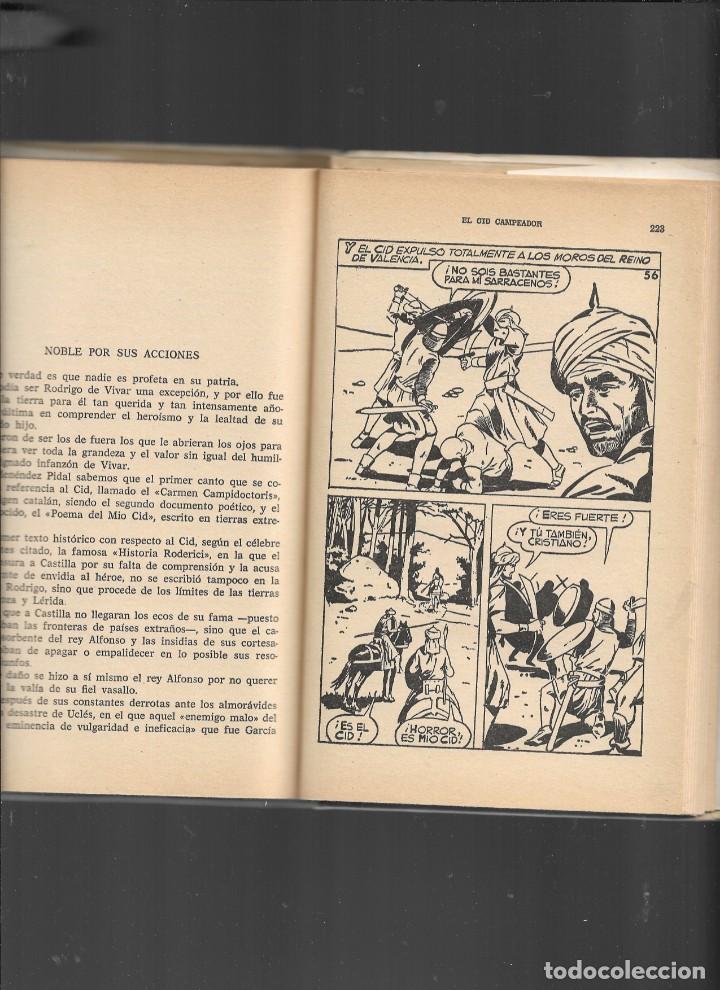 Tebeos: El Cid Campeador Colección Historias Nº 25 Año 1961 contiene 250 llustraciones y 260 páginas - Foto 2 - 291167648