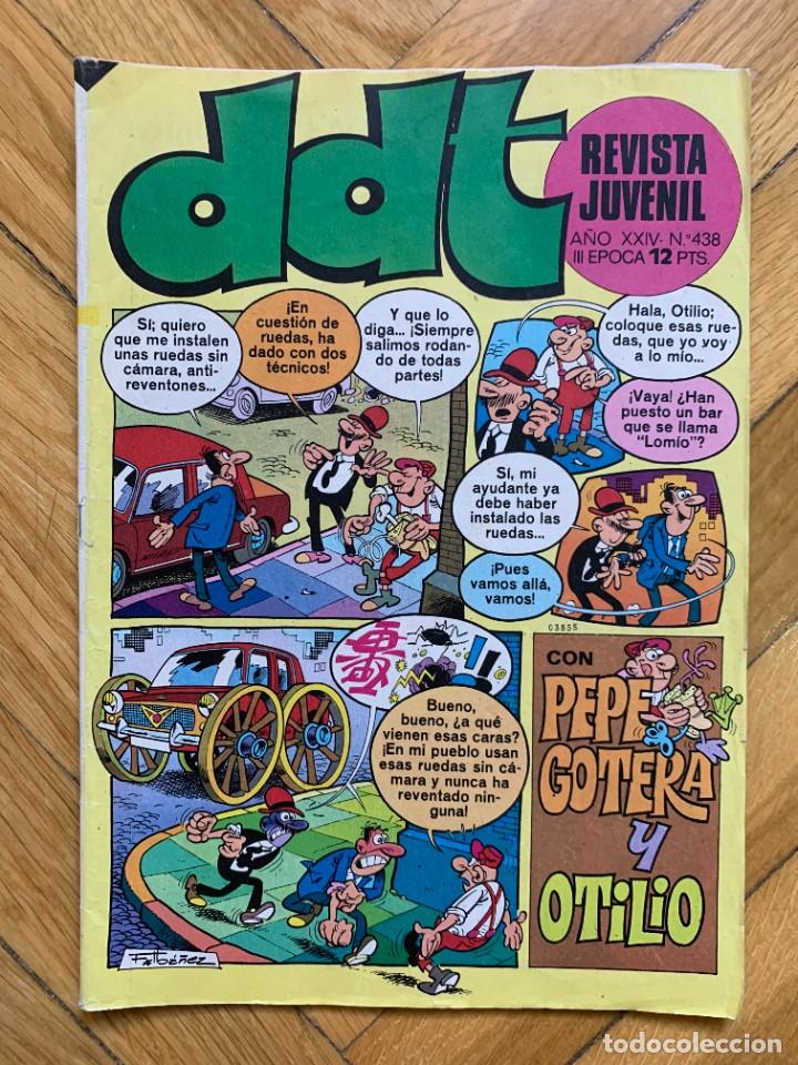 Tebeos: DDT n&ordm; 438 - Buen estado - Foto 1