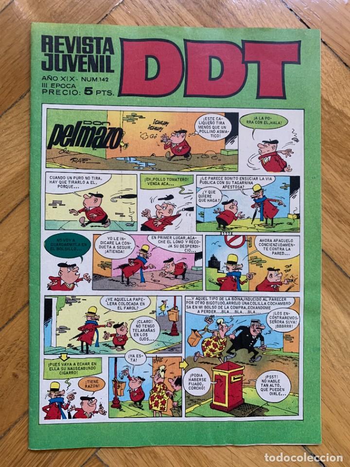 DDT Nº 142 - EXCELENTE ESTADO (Tebeos y Comics - Bruguera - DDT)