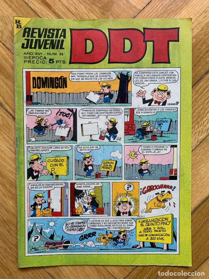 DDT Nº 26 - ESTADO MUY BUENO (Tebeos y Comics - Bruguera - DDT)