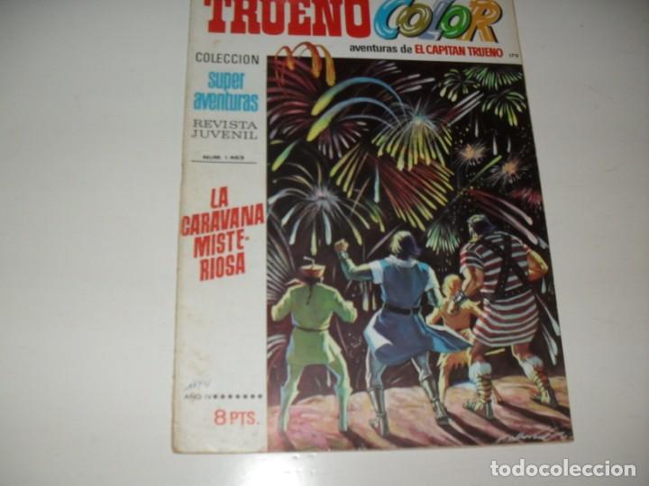 Tebeos: trueno color,primera epoca,n&ordm; 170.editorial bruguera,a&ntilde;o 1969.
