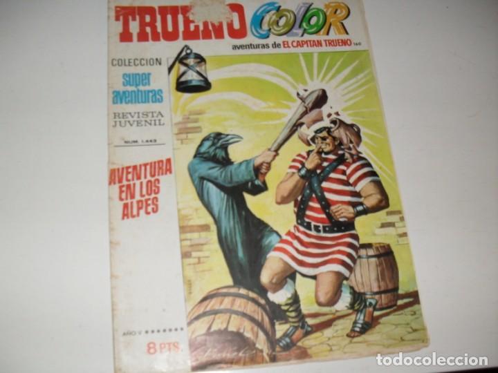 Tebeos: trueno color,primera epoca,n&ordm; 160.editorial bruguera,a&ntilde;o 1969.