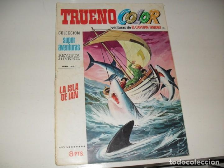 Tebeos: trueno color,primera epoca,n&ordm; 154.editorial bruguera,a&ntilde;o 1969.