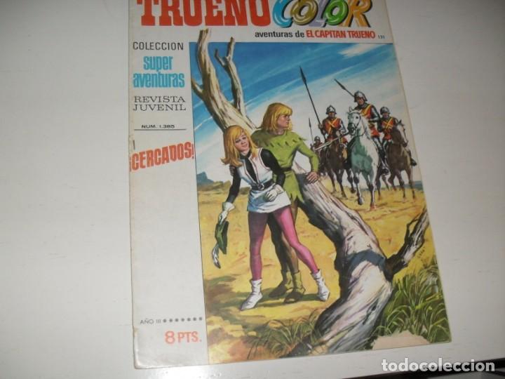 Tebeos: trueno color,primera epoca,n&ordm; 131.editorial bruguera,a&ntilde;o 1969.