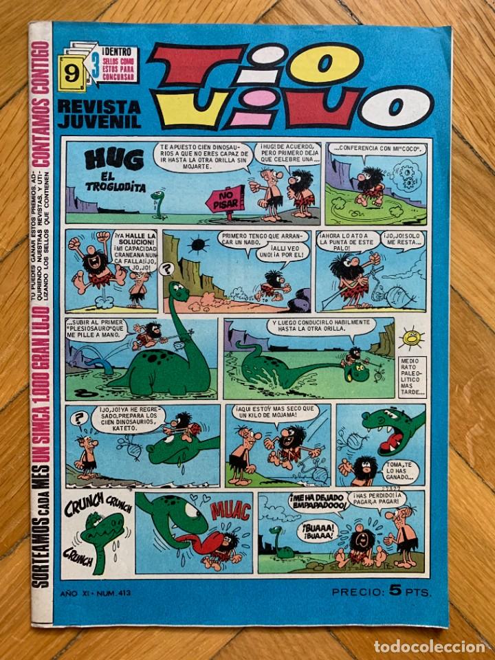Tebeos: T&iacute;o Vivo n&ordm; 413 - Impecable - Foto 1