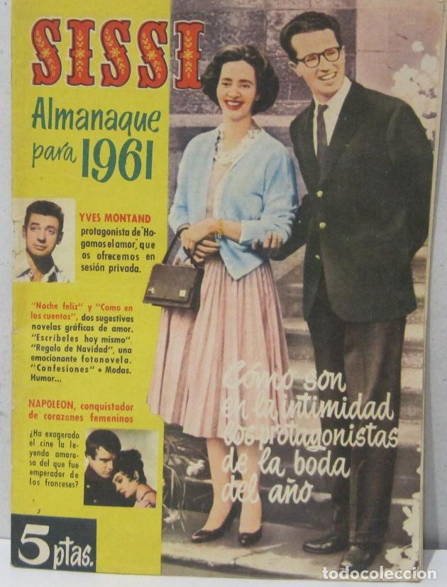 Tebeos: SISSI - REVISTA JUVENIL FEMENINA - ALMANAQUE PARA 1961 - COMIC - Foto 1 - 293744638