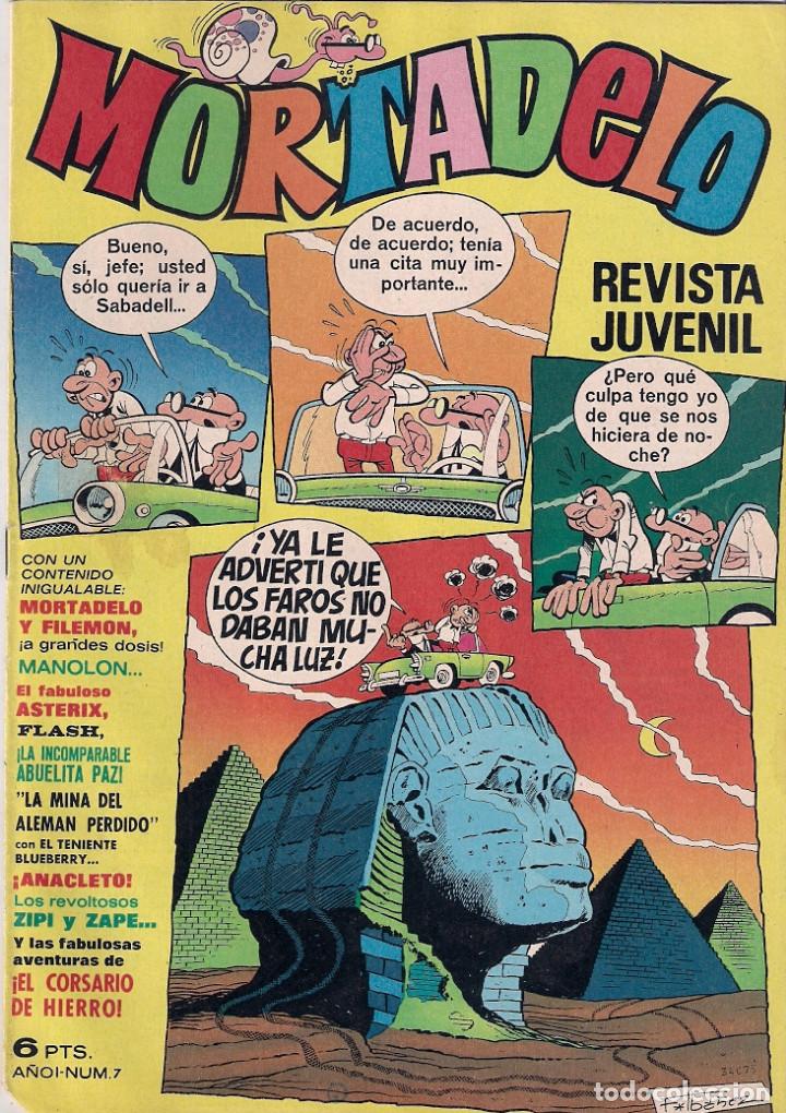 Tebeos: Mortadelo Semanal. n&ordm; 7 - Foto 1